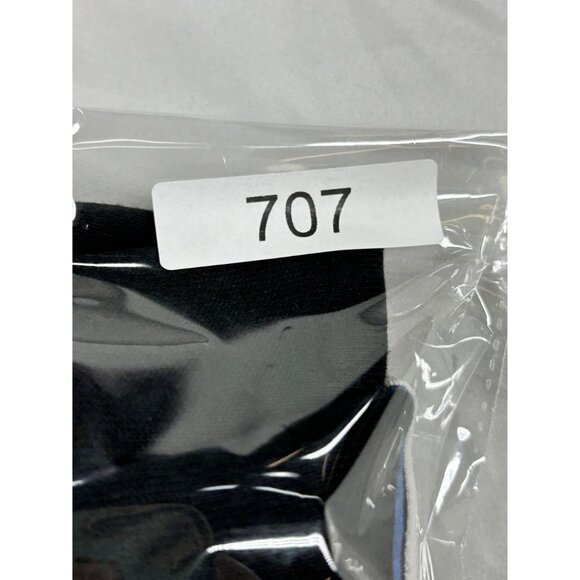 VTG Jerzees Sweatpants New York Puffy Paint Black Fleece Lined Elastic Waist USA - Picture 12 of 12